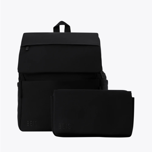 BÉIS 'The Ultimate Diaper Backpack' in Black - Best Backpack Diaper Bag in Black
