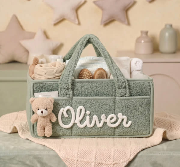 K&C - Personalized Baby Storage Basket
