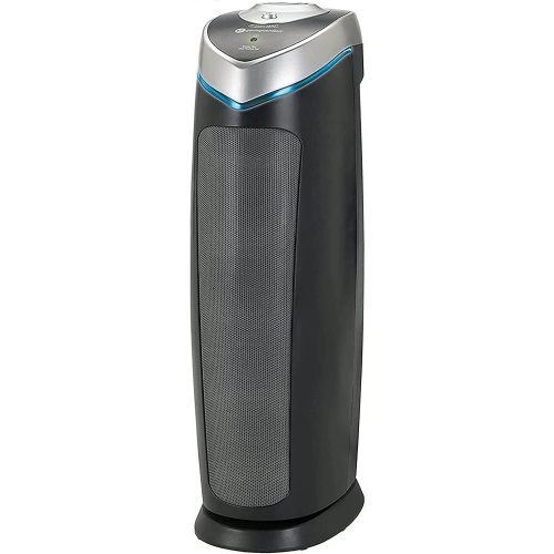 GermGuardian Air Purifier with HEPA 13 Filter, Removes 99.97% of Pollutants, Covers Large Room up to 743 Sq. Foot Room in 1 Hr, UV-C Light Helps Reduce Germs, Zero Ozone Verified, 22", Gray, AC4825E