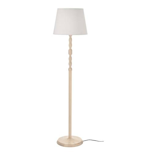 KINNAHULT Floor lamp, ash/white, 150 cm - IKEA