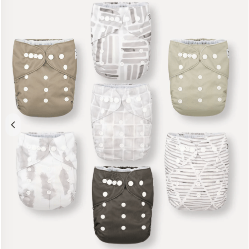 Earthy Boho Pocket Diapers