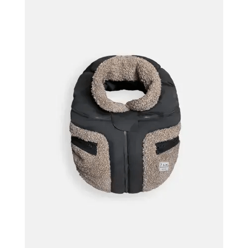 Car Seat Cocoon - Teddy Appliqué