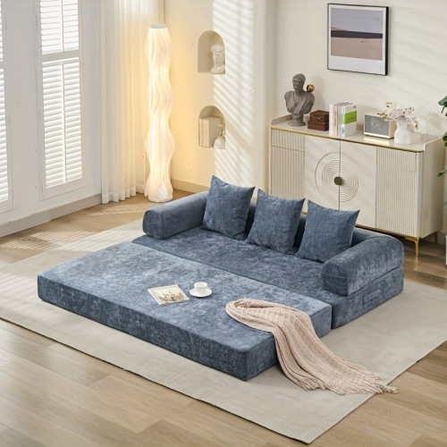 78 inch convertible floor sofa bed space saving folding bed - Temu
