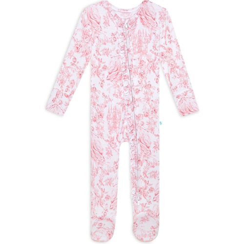 0-3mo Girls' Antoinette Ruffled Footie - Baby