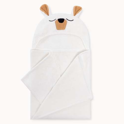 Polar Bear Hooded Towel for Kids