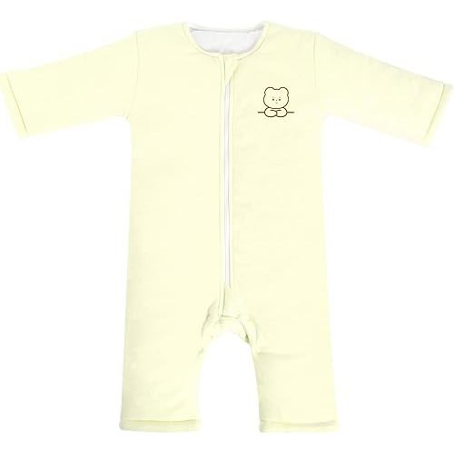 Baby Sleep Sack with Legs Winter 0-6 Months 2.5 Tog, Ultra Soft Cotton Wearable Blanket Sleeping Bag Sack Easy Diaper Changing, Transitional Sleepsack Unisex Newborn Infant Babies Toddlers Girls Boys