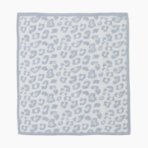 Barefoot Dreams CozyChic Barefoot In The Wild Baby Blanket - Ocean/Cream