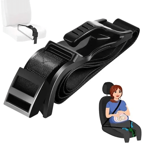 Pregnancy Bump Strap,Pregnancy Buffer Seat Adjuster, Protect Unborn Baby Prevent Compression of Abdomen