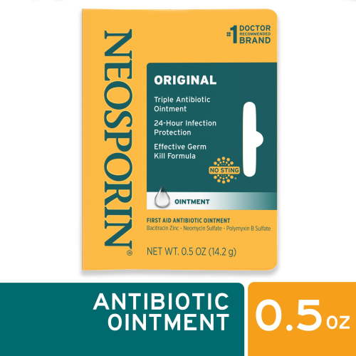 Neosporin Original First Aid Antibiotic Bacitracin Ointment,.5 oz HSA/FSA Eligible