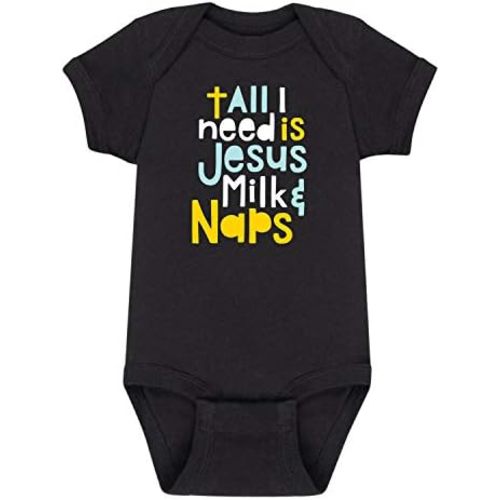 Solid Light - Jesus Milk Naps - Infant Baby One Piece