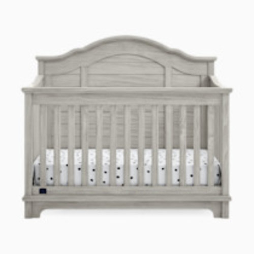 Simmons Kids Asher 6-in-1 Convertible Crib with Toddler Rail - Rustic Mist