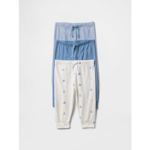 Baby First Favorites Organic Cotton Pull-On Pants (3-Pack)