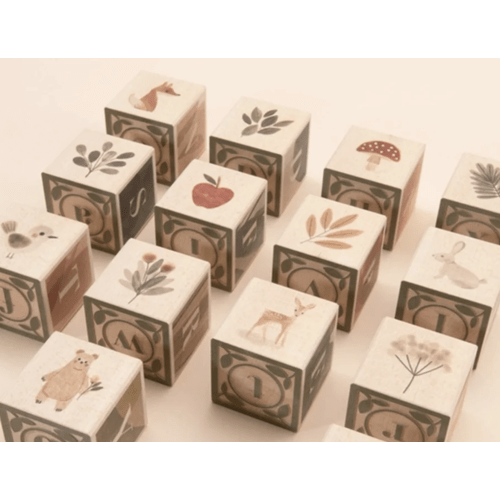 Watercolor ABC Blocks