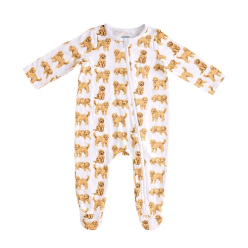 Goldendoodle Baby Sleeper | Mud Pie