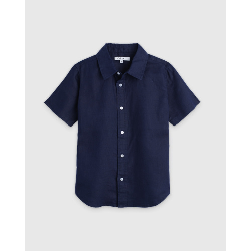100% European Linen Short Sleeve Shirt