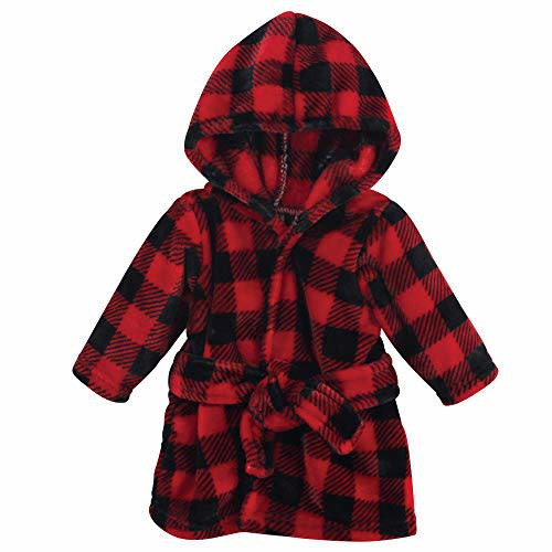 Hudson Baby Unisex Baby Plush Animal Face Bathrobe