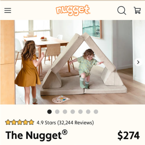 The Original Nugget Play Couch In Dunebuggy | Nugget®
