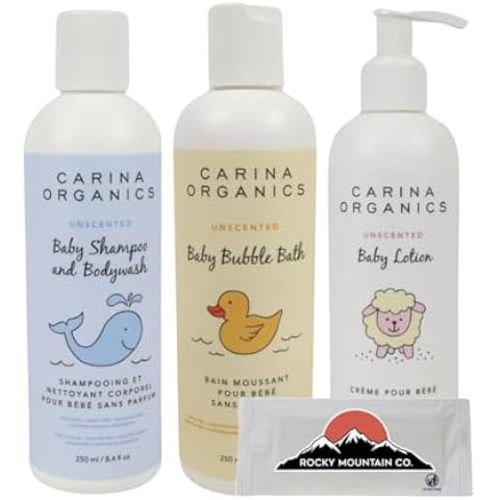 Carina Organics Baby Shampoo and Body Wash 8.4 Oz by Carina Organics