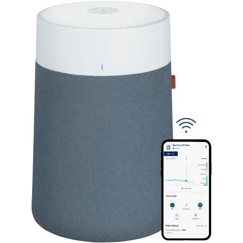 Blueair - Blue Pure 311i Max 1,800 Sq. Ft Smart HEPASilent Air Purifier - White/Seabed