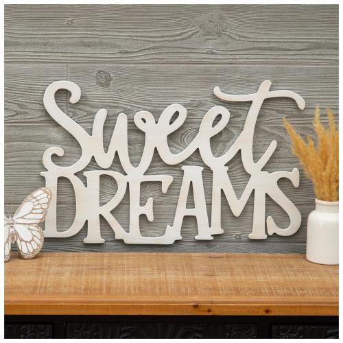 Sweet Dreams Wood Wall Decor