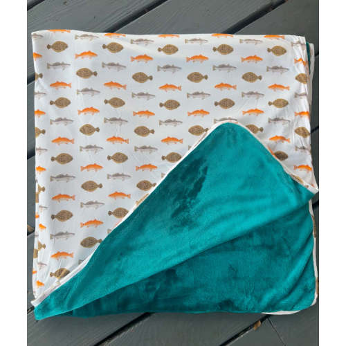 Inshore Slam Luxe Blanket – TidalTots