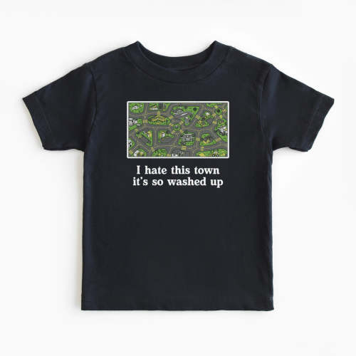 Hate This Town Toddler Tee | All The Small Tees