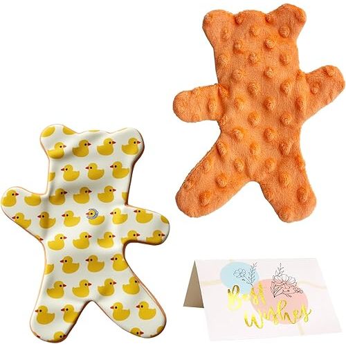 2 Packs Scent Bonding NICU Bonding Bear Infant or Preemie Helps with NICU Separated from Caregivers NICU Gifts Nicu Baby Essentials