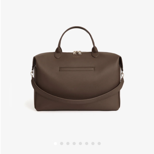 Emmy Vegan Midi Diaper Bag- cocoa