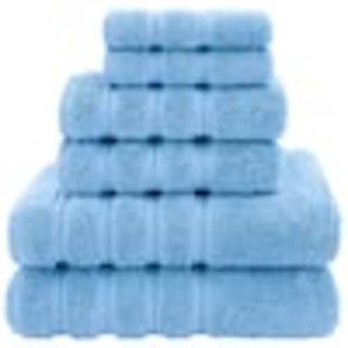 American Soft Linen Sky Blue 6-Piece Turkish Cotton Towel Set 6pc-SkyBlue-E14