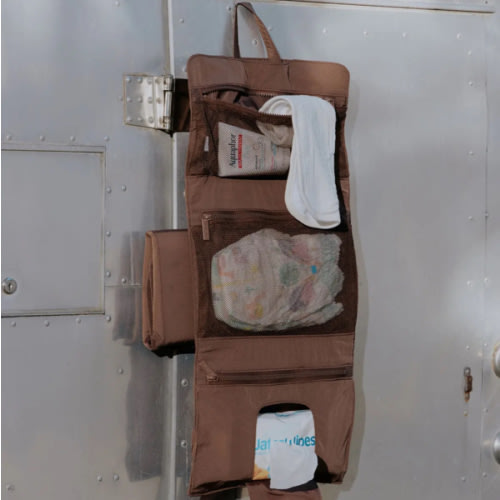 Diaper Changing Pad Organizer - HAZELNUT