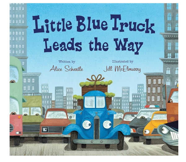 Little Blue Truck Leads the Way: A City Adventure Story About Teamwork and Kindness for Children (Ages 4–8)