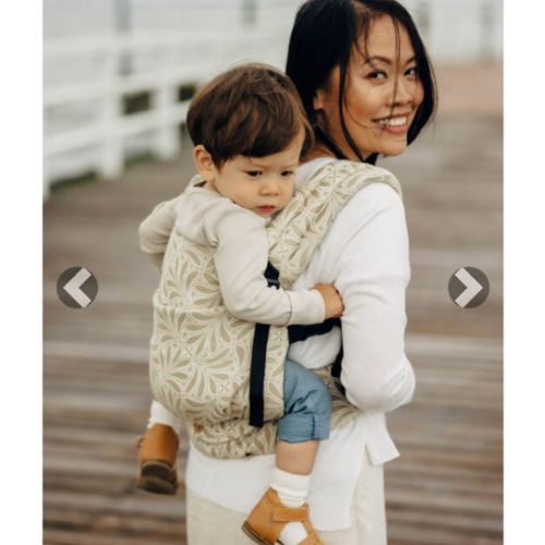 LennyLight Carrier, Standard Size, jacquard weave 50% cotton, 50% bamboo viscose - INFINITY - GOLDEN HOUR