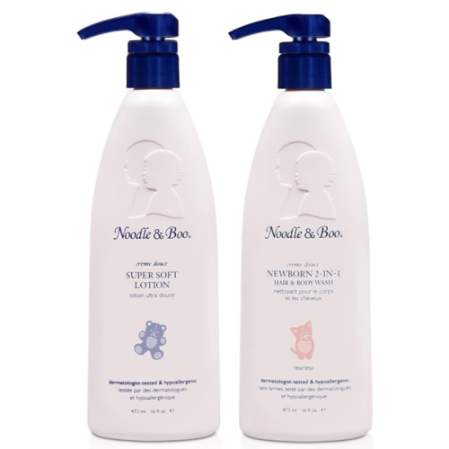 Noodle & Boo 2-in-1 Newborn Hair & Baby Body Wash for Baby, Tear Free and Hypoallergenic