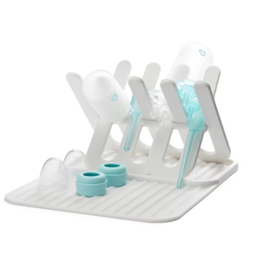 Munchkin Silicone Drying Rack & Mat - White