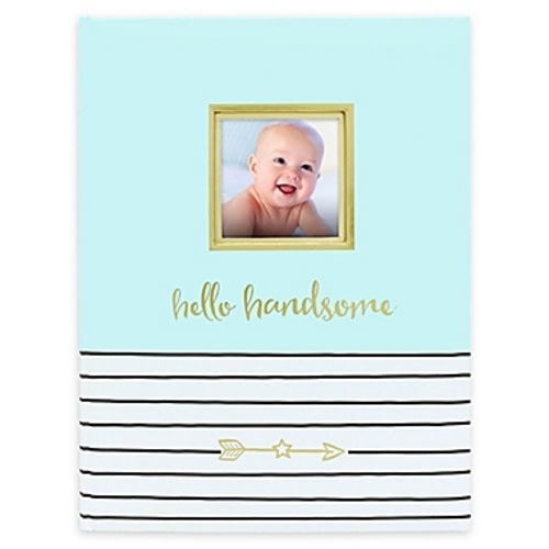 Pearhead Hello Baby Book in - Mint