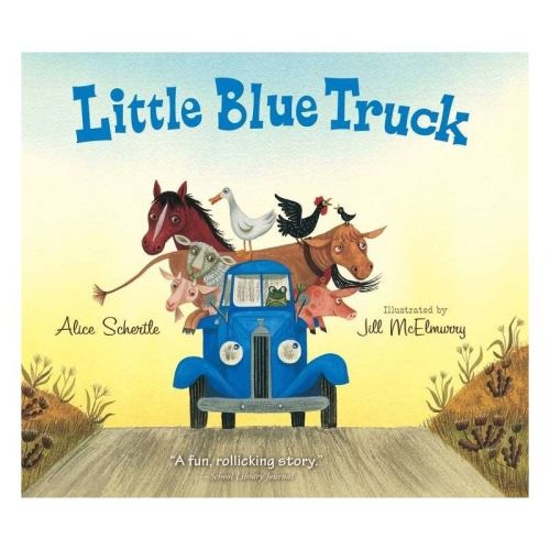 Little Blue Truck P/C - by Alice Schertle (Board Book)