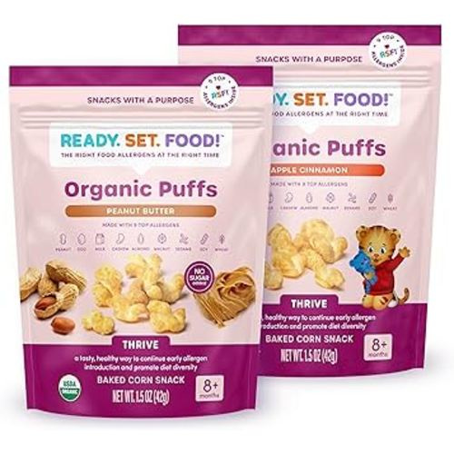 Ready, Set, Food! Organic Puffs Snacks