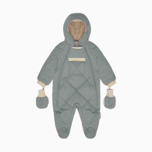 7AM Enfant Benji Snowsuit Bebe - Mirage Quilted, 3-6 M