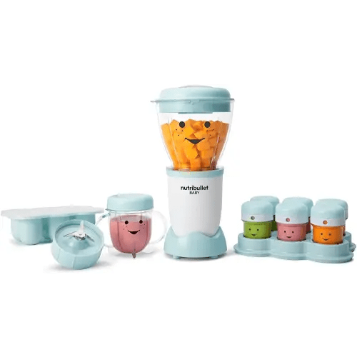 NutriBullet Baby Food Blender, 32-oz, Blue, NBY-50100