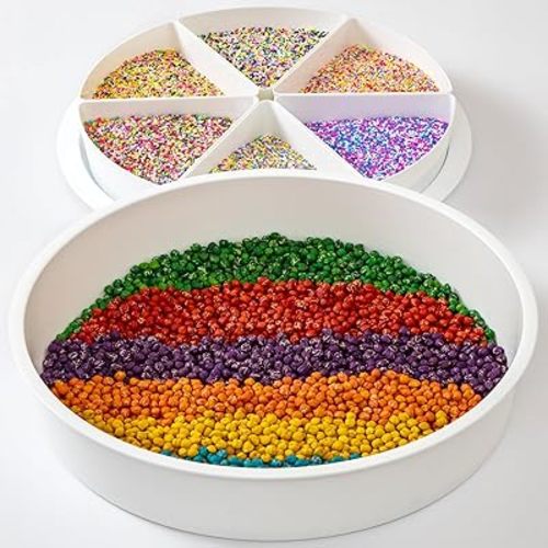 Sensory Bin with Lid and Removable Storage Inserts - Play Trays for Kids Sensory - Sensory Bins for Toddlers