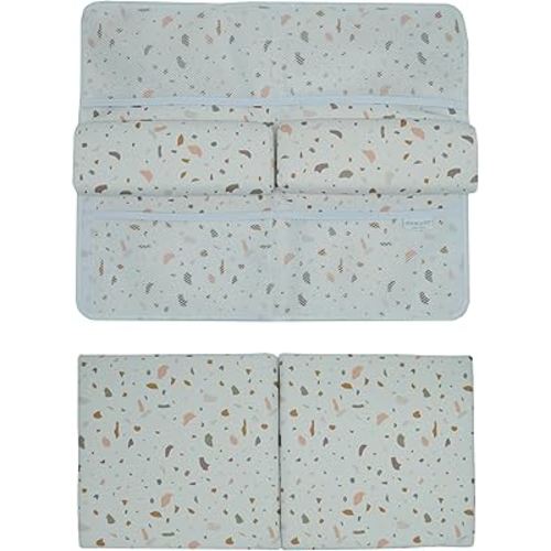 Baby Bath Kneeler and Elbow Rest Pad Set That Converts to a Seat Booster - Super Thick Baby Bathtub Kneeling Pad and Elbow Pad, with Toy Storage and Organiser Pockets (Terrazzo) : Amazon.com.au: Baby