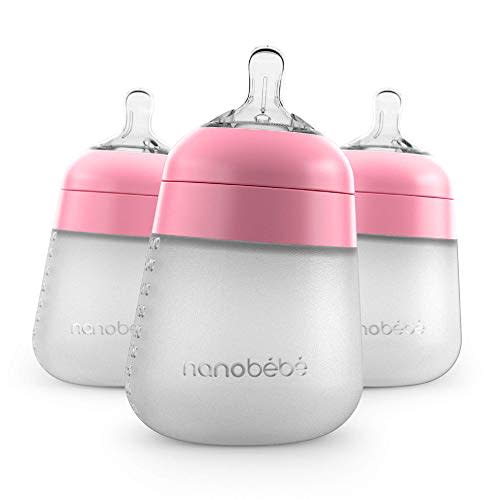 Chicco Duo 5oz. Hybrid Baby Bottle with Invinci-Glass Inside and