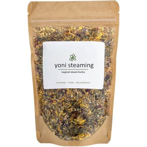 Yoni Steaming Therapy | 2oz Package - 3 Steams | Gentle Formula for Feminine Wellness & Fertility | Sustainably Sourced Vaginal Steam Herbs, V-Steam, Yoni Steam Herbs | V Steam for Menstrual Support