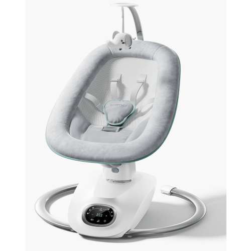 Momcozy CocoSway 3D-Motion Electric Baby Swing | 180°Rotatable Seat