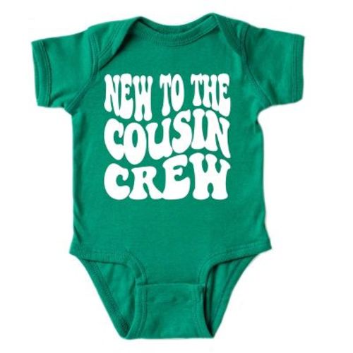 The Juniper Shop New To The Cousin Crew Baby Short Sleeve Bodysuit