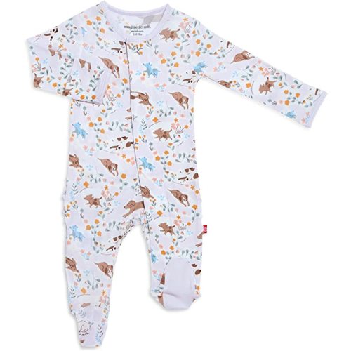 Amazon.com: Magnificent Baby Magnetic Me Modal Magnetic Fastener Footie: Clothing, Shoes & Jewelry