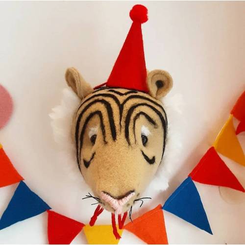 Tiger trophy head