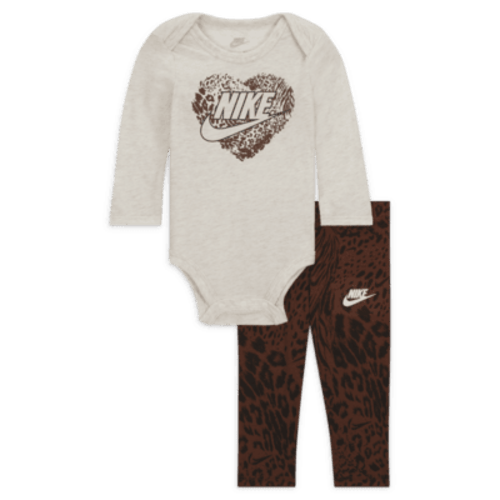 Nike Animal Print Bodysuit and Leggings Set Baby 2-Piece Set