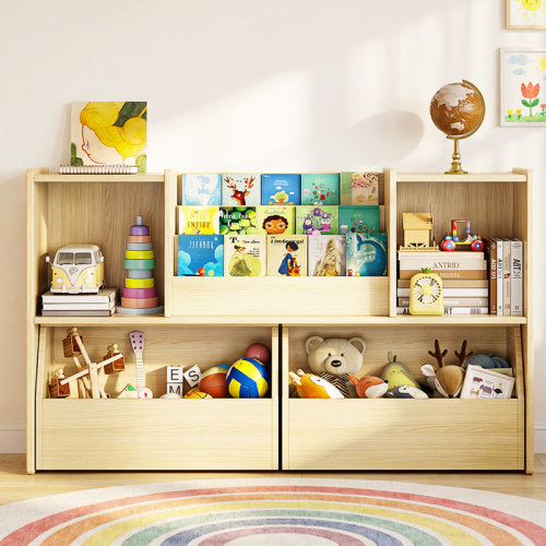 Wayfair Toy Storage Cabinet For Toddlers, 2-Tier Kids Bookcase Suitable For Classroom, Kindergarten, Kids Room, Playroom And Daycare Center | Wayfair