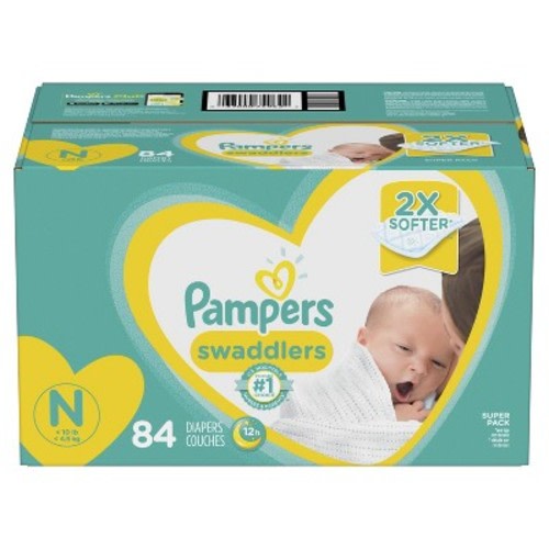 Pampers Swaddlers Diapers Super Pack (Select Size)